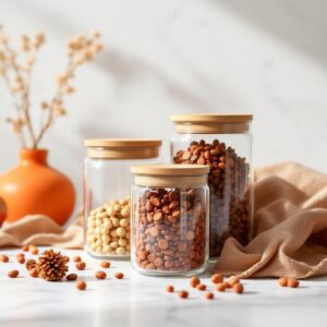 Evergreen Stackable Jars